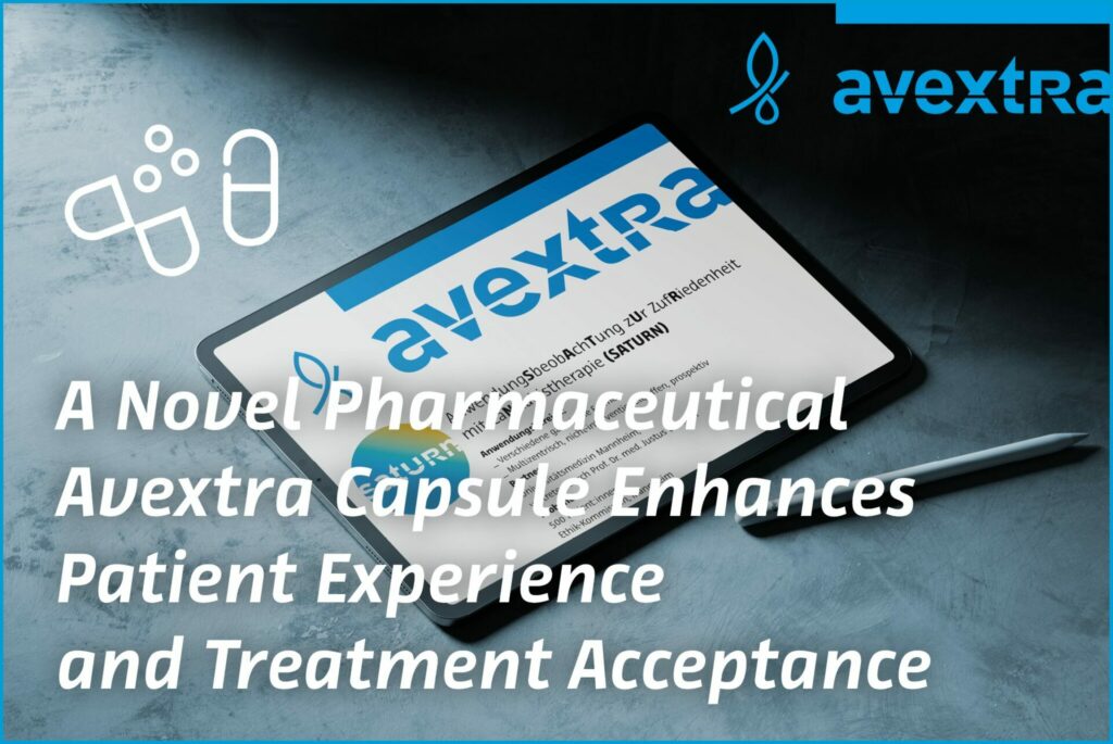 Novel Pharmaceutical Avextra Capsule Enhances Patient Experience and Treatment Acceptance